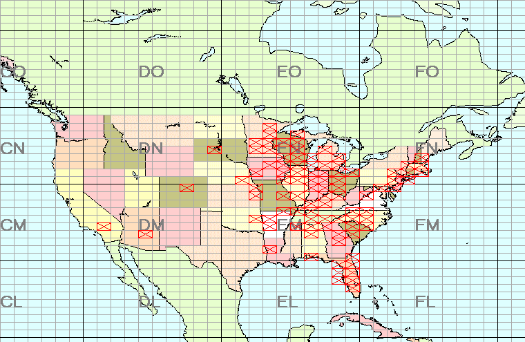 Grids worked by k2dbk